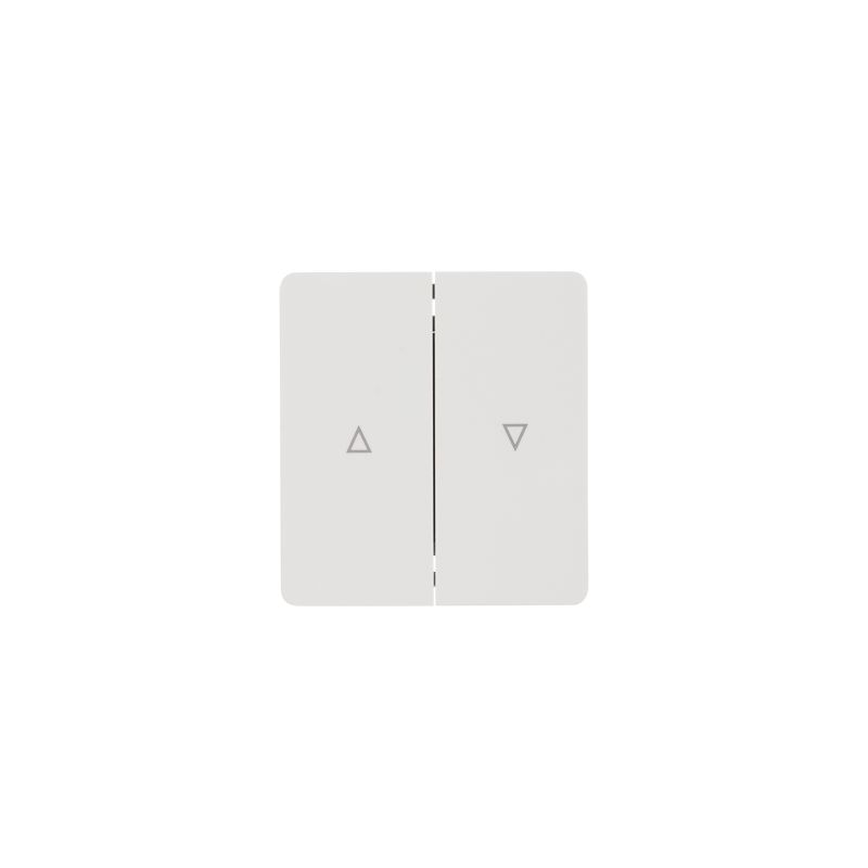 Выключатель ROUND 2 кл для жалюзи возвратный 10А с/у перламутр KRANZ KR-78-0711-1