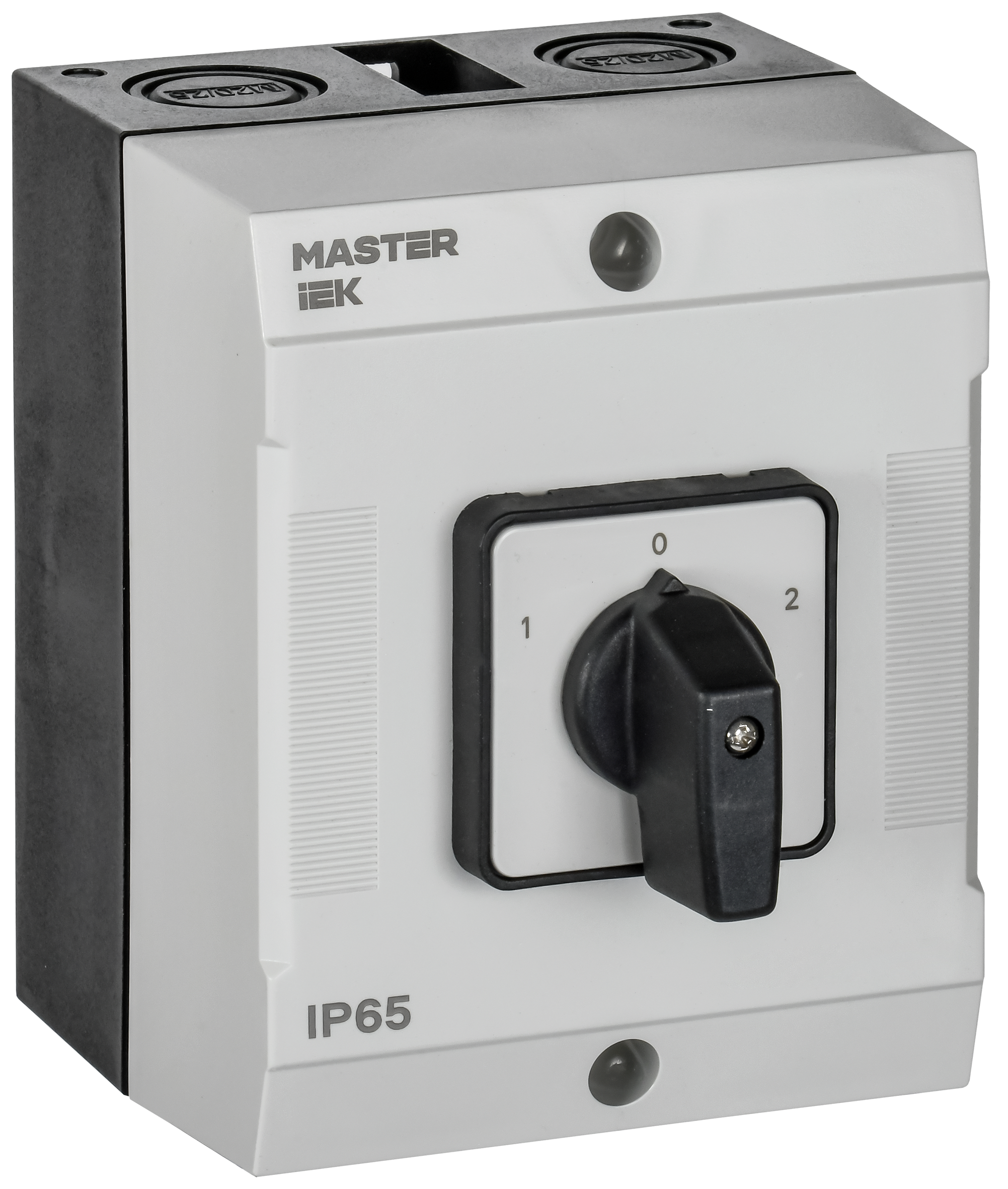 Переключатель кулачковый в боксе стандартная рукоятка 10А схема 53 IEK MI-CS20-010-053