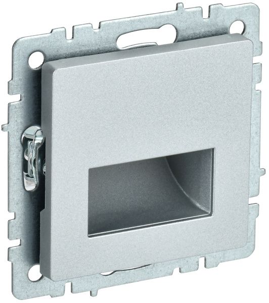 BRITE Подсветка светодиодная встраиваемая ПЛ20-БрА алюминий IEK BR-FL20-K47