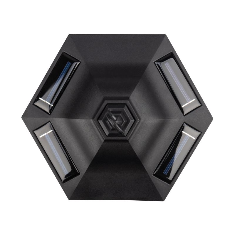 Антимоскитный инсектицидный садовый светильник R 20м, на солнечной батарее, пластик REXANT - Фото 4