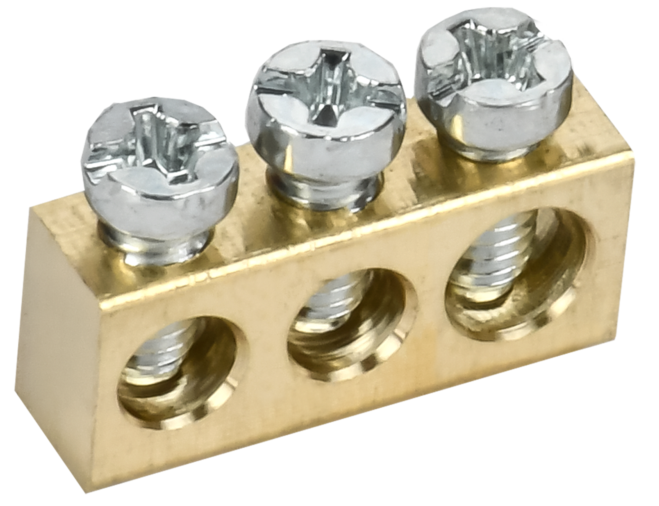 TEKFOR Шина нулевая сечение 6х9 3 отверстия IEK TF-KP00D-SN-03