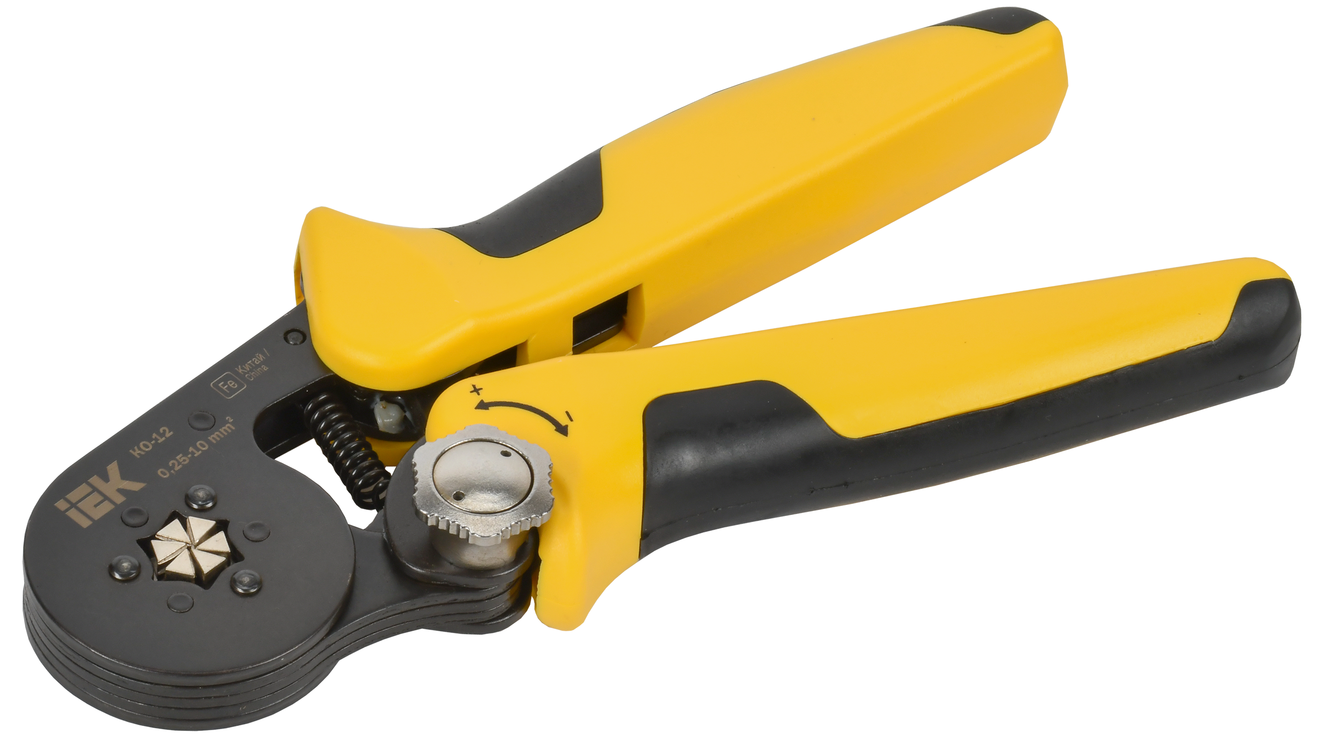 ARMA2L 3 Клещи обжимные КО-12 0,25-10мм2 (шестигранник) IEK A2L3-KL10-C025-010-12