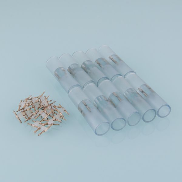 Переходник для круглого светодиодного гибкого неона 16 мм LS003 220V 2835 (10 шт.) PSL-11 Elektrosta