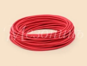 Провод круглый ПВХ 2х0,75, цвет - красный, (бухта 25м) ТМ "МЕЗОНИНЪ" GE70160-06 GE70160-06