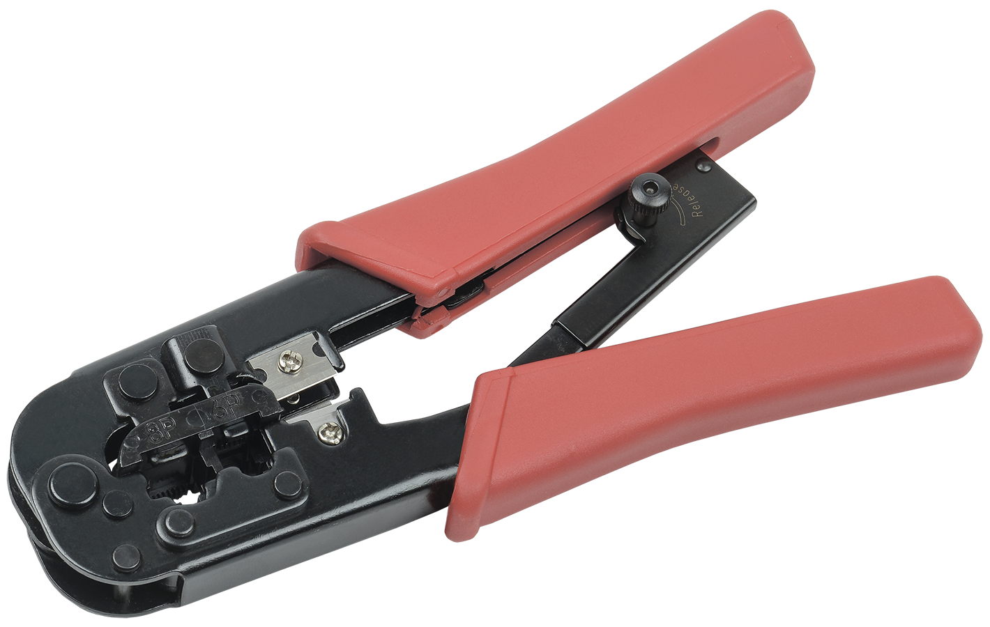 ITK Инструмент обжимной для RJ-45/12/11 с храповым механизмом TM1-B11H