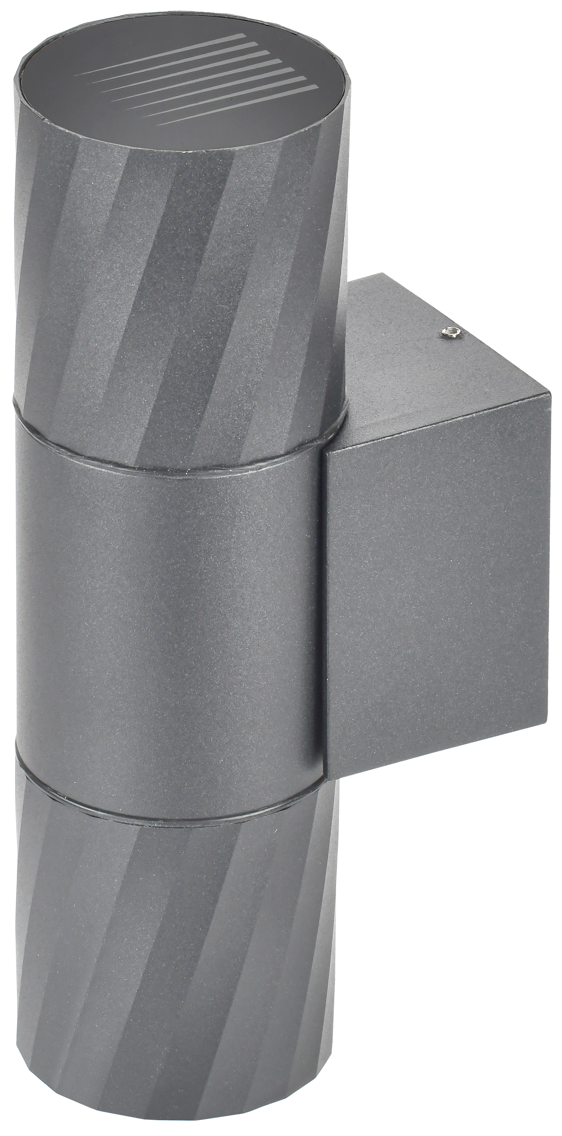 LIGHTING Светильник уличный 5221 настенный под лампу 2хGU10 IP65 серый IEK LT-UBU0-5221-GU10-2-K03