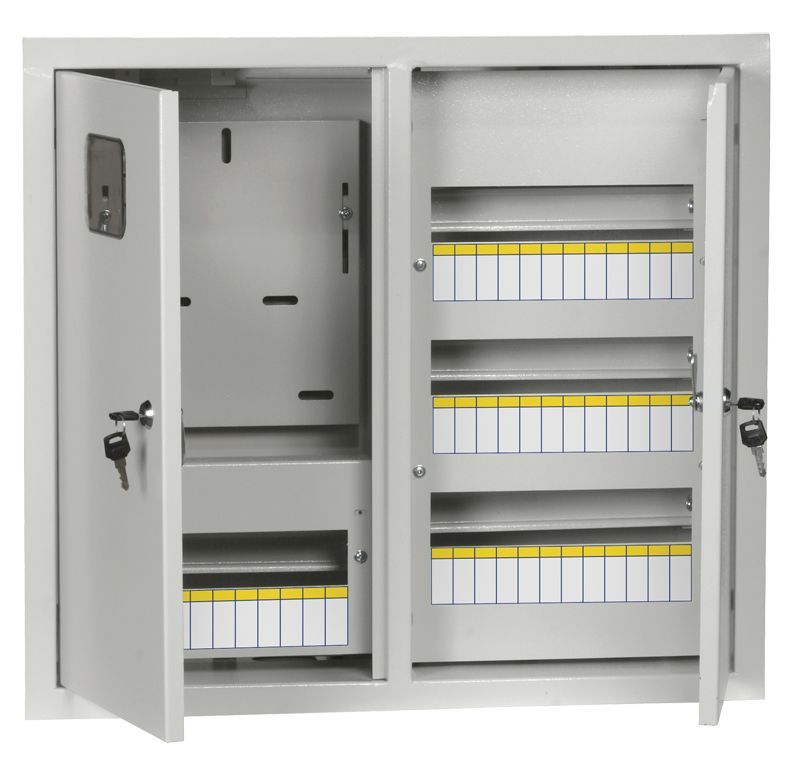 TITAN Корпус металлический ЩУРв-3/48 (550х610х165мм) IP31 IEK MKM35-V-48-31-ZO