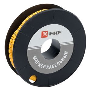 Маркер кабельный 1,5 мм2 "3" (1000 шт.) (ЕС-0) EKF plc-KM-1.5-3