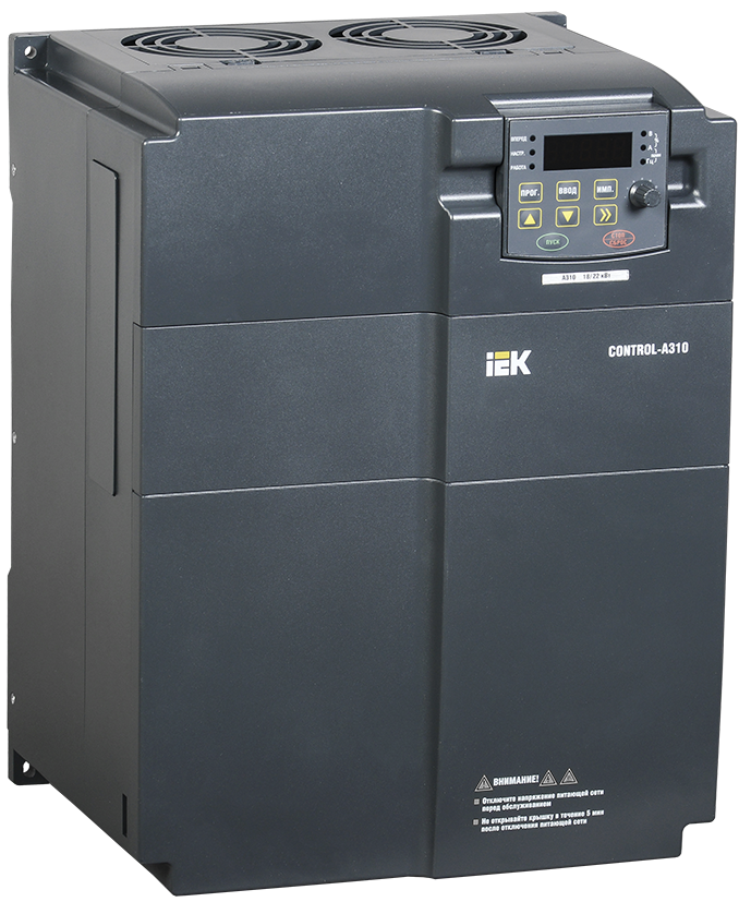 Преобразователь частоты CONTROL-A310 380В 3Ф 18-22кВт 37-45A IEK
