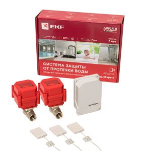 Система защиты от протечки воды AquaExpert 1/2 дюйма EKF AquaExpert-1/2