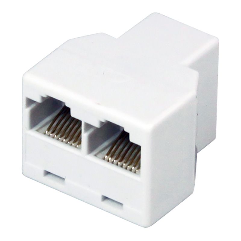 Переходник сетевой LAN, гнездо 8Р8С (RJ-45) - 2 гнезда 8Р8С (RJ-45) REXANT - Фото 4