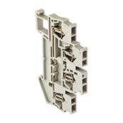 Колодка клеммная пружинная двойная ST-4 31А серая EKF plc-jxb-st-4-4-2