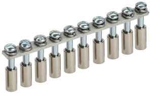 Перемычка в сборе для колодки клеммной CTS 4мм2 10PIN IEK YCT10-00-K03-004-A-10P