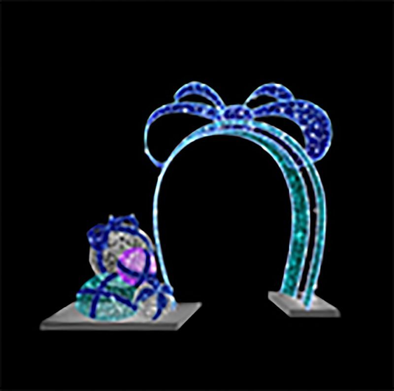 Декоративная арка Праздничная 300 см 501-437