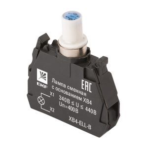 Лампа сменная c основанием XB4 синяя 400В XB4-ELL-B