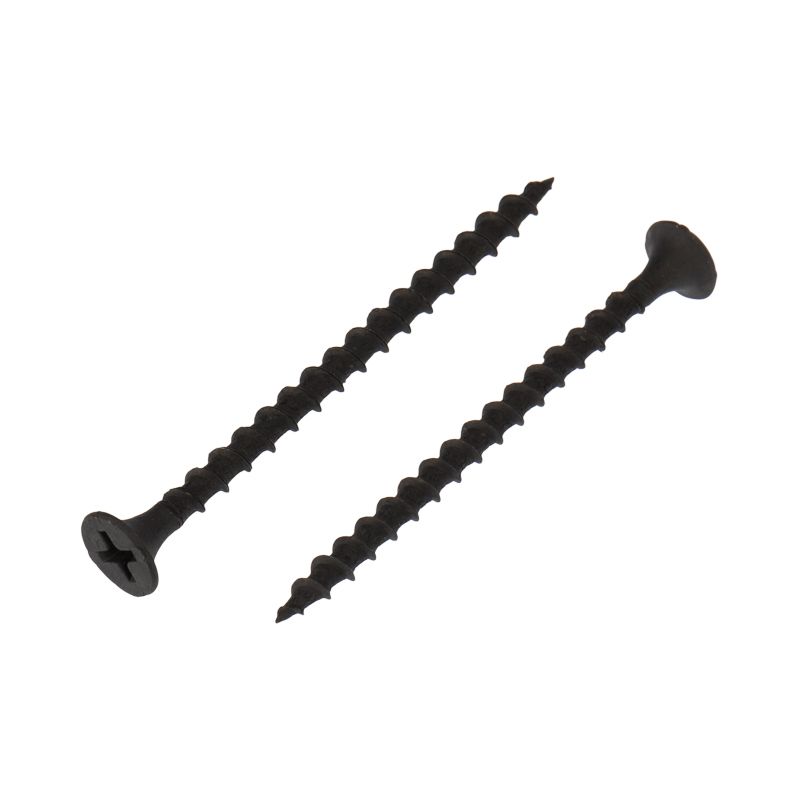 Саморез гипсокартон-дерево KRANZ 3.5х55, пакет (50 шт./уп.) 1133-3555-4