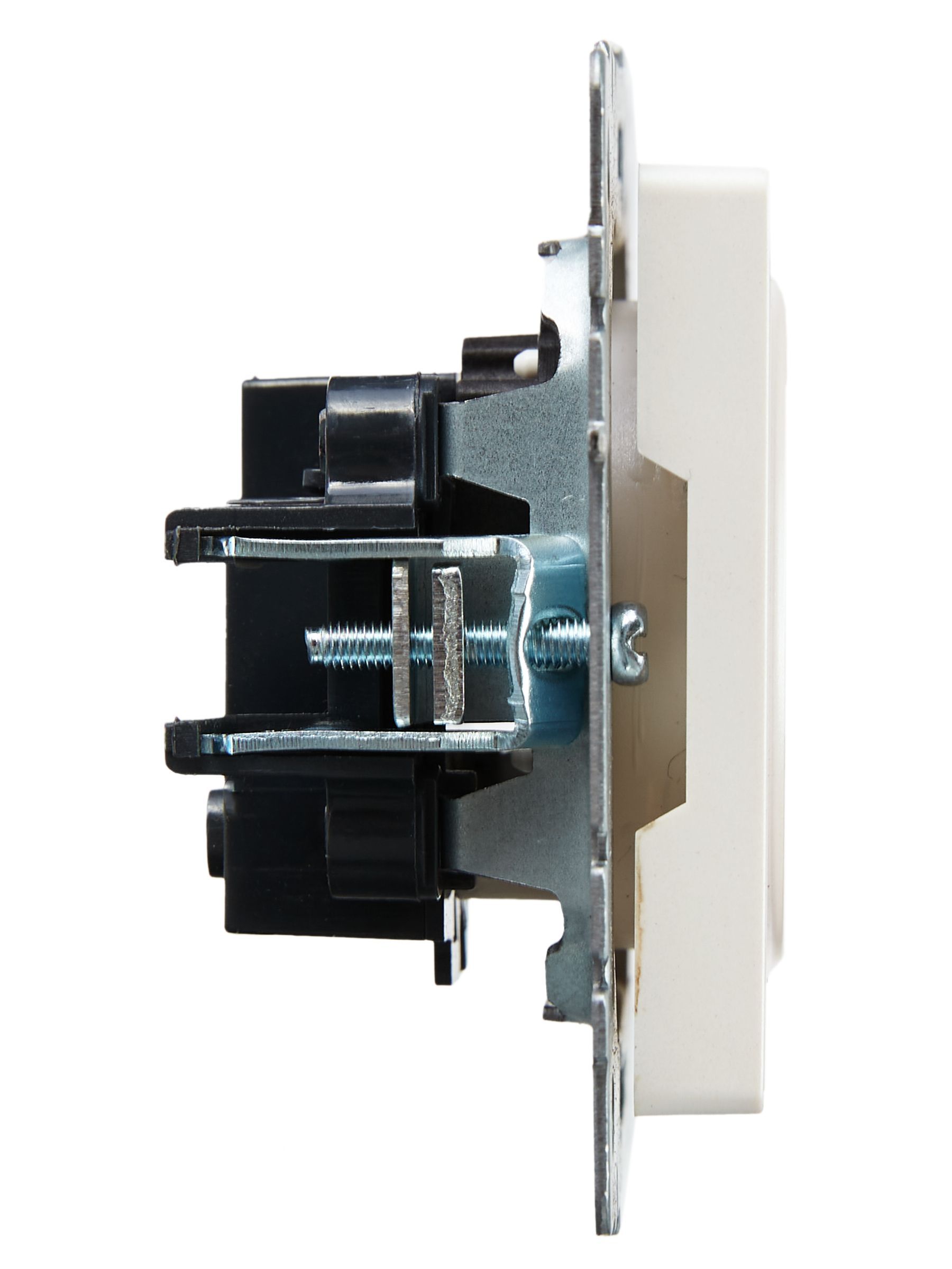 BRITE Розетка 1-местная без заземления с защитными шторками 10А РСш10-2-БрЖ жемчуг IEK - Фото 8