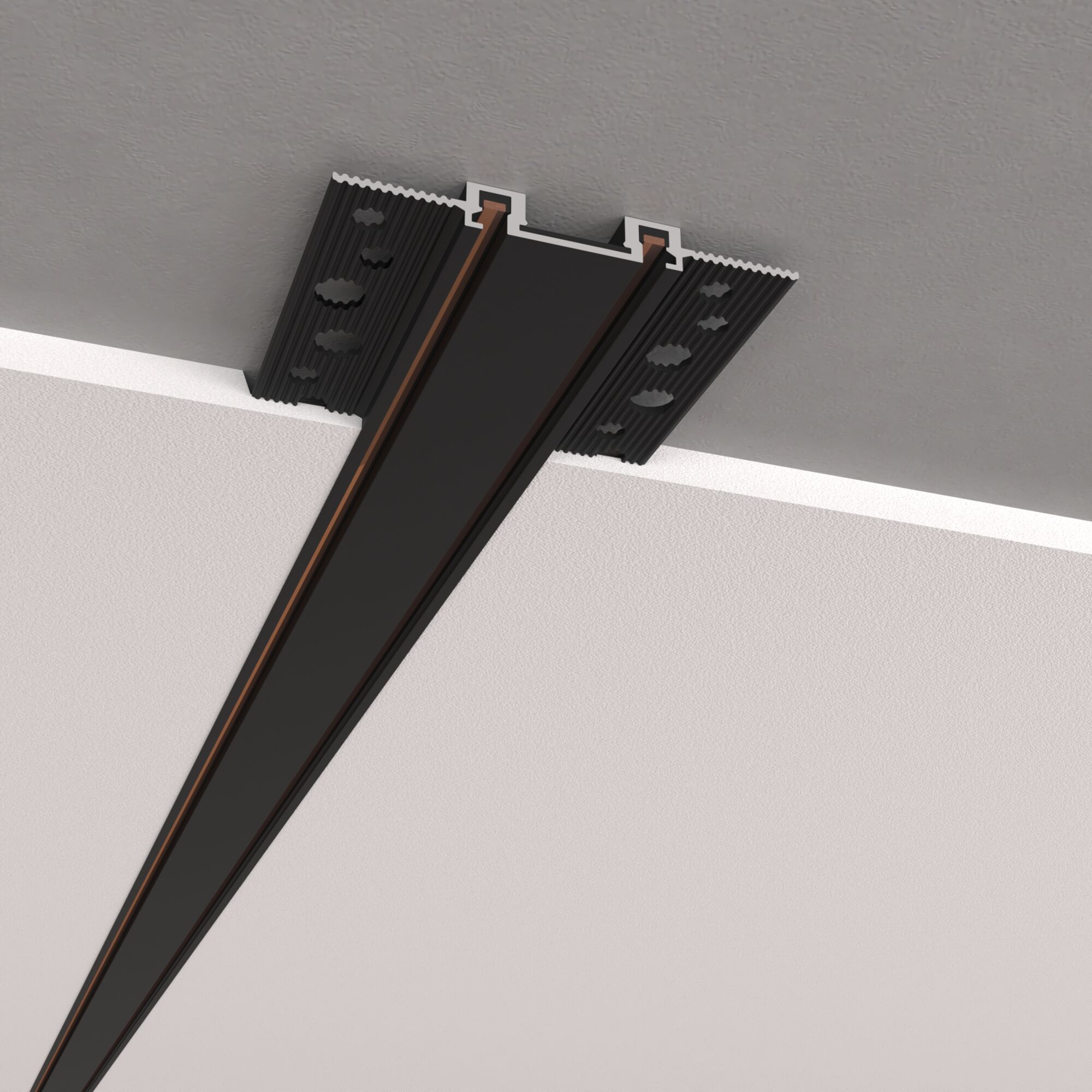 Flat Magnetic Шинопровод встраиваемый (2м) чёрный 85130/00 Elektrostandard - Фото 4