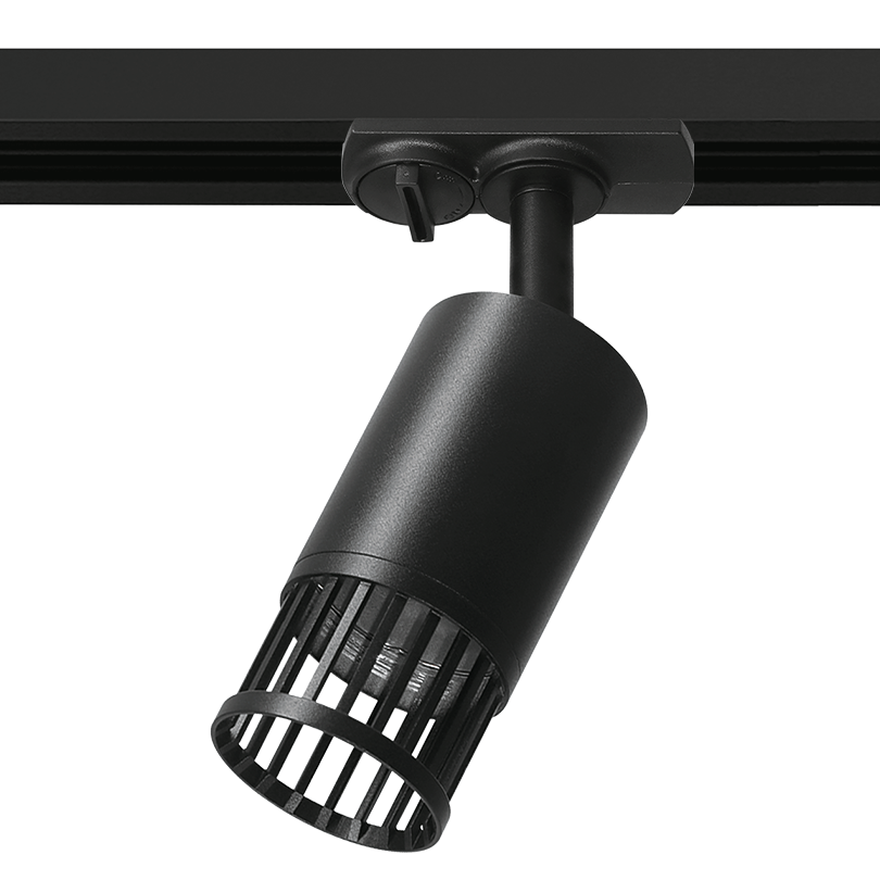 Трековый светильник WOLTA WTL-GU10/19B PORTA под лампу GU10 Черный  D55x180