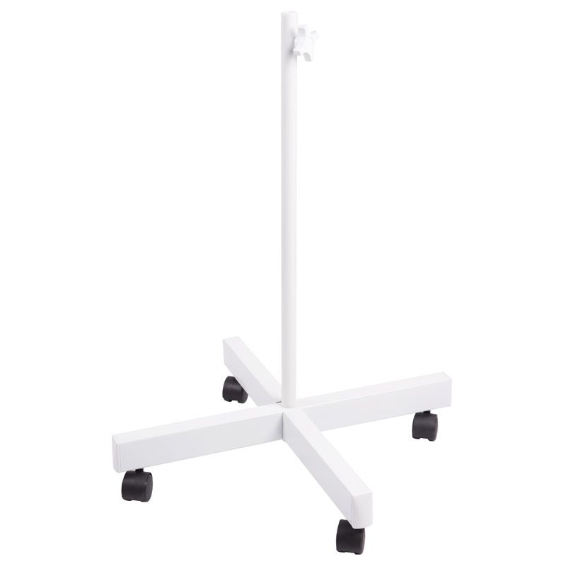 Стойка (штатив) напольная мобильная для луп с подсветкой, четырехлучевая, белая REXANT 31-0830