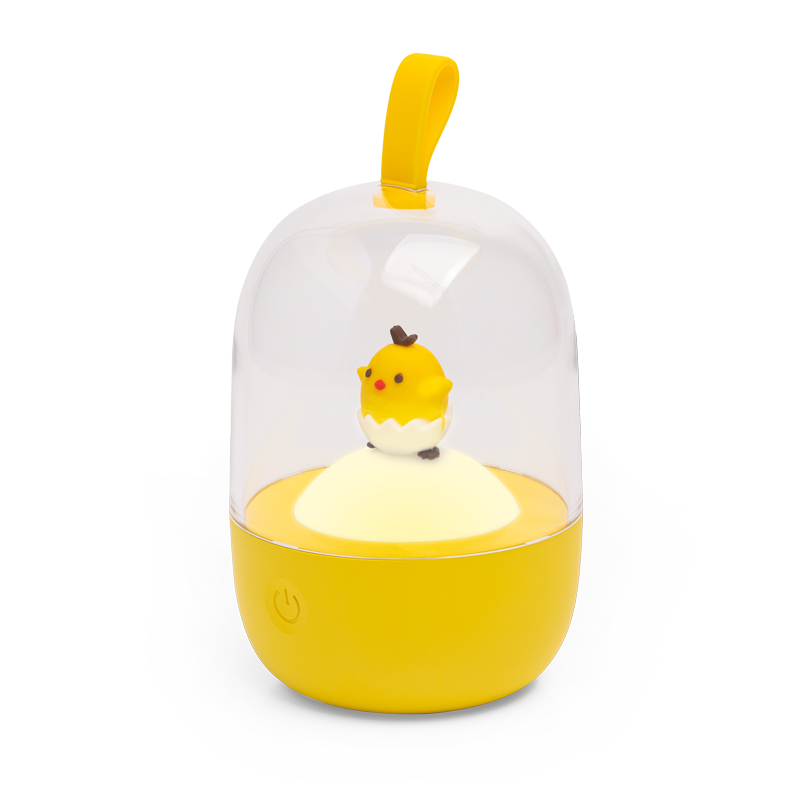 Детский ночник LUMIN'ARTE TL05 цыпленок желтый диммируемый, сенсорное управление, аккумуляторный, USB-кабель, 115х75х75 TL05