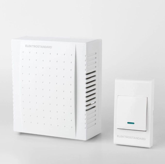 Звонок электромеханический 1M IP44 DBQ26M WM белый Elektrostandard a055431