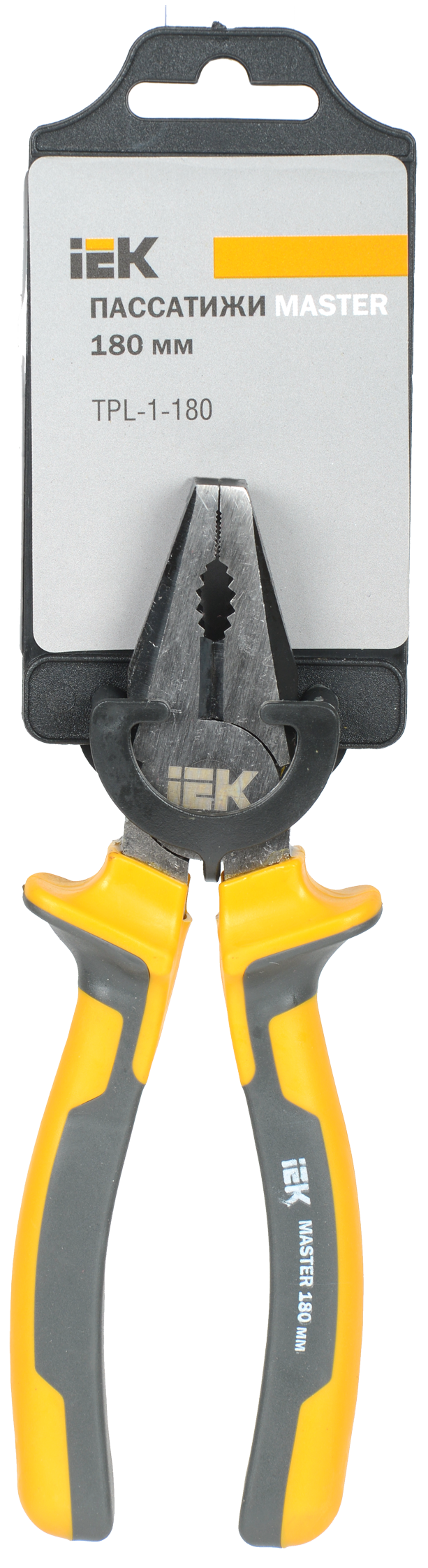 Пассатижи MASTER 180мм IEK - Фото 2