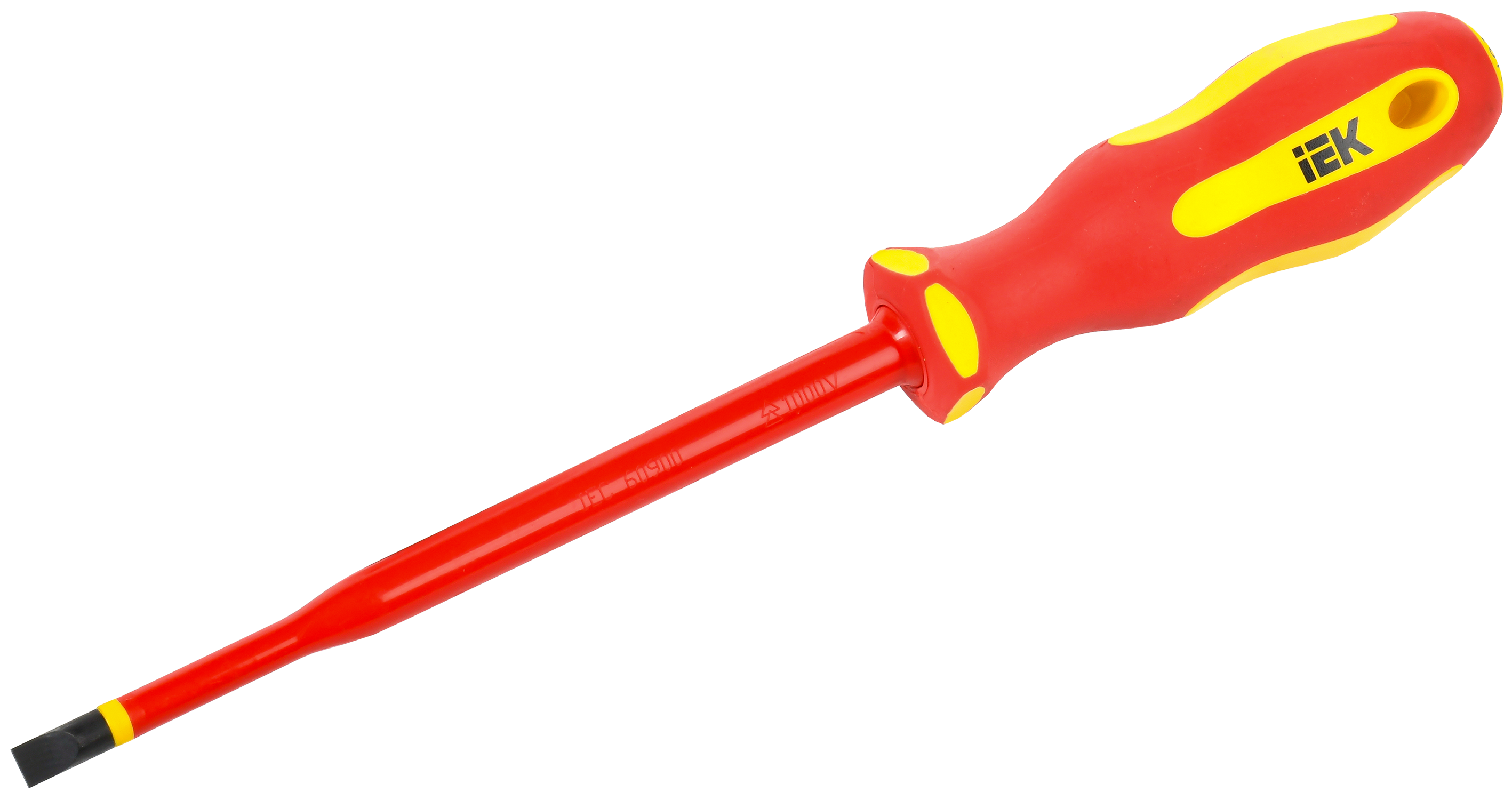 ARMA2L 5 Отвертка диэлектрическая SLIM SL6,5х150 Т2 IEK A2L5-SC31-T2-SL-65-150