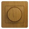 Светорегулятор (диммер) СП Glossa 300Вт поворот. в сборе дерево дуб SE GSL000534 288555
