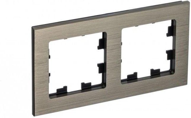 Рамка 2-м AtlasDesign Nature метал. латунь SE ATN312202