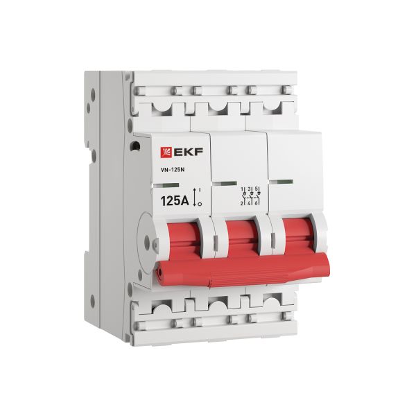 Выкл. нагрузки ВН-125N 3P 125А PROXIMA EKF S1253125