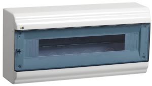 PRIME Корпус пластиковый ЩРН-П-18 модулей навесной белый IP41 IEK MKP82-N-18-41-10