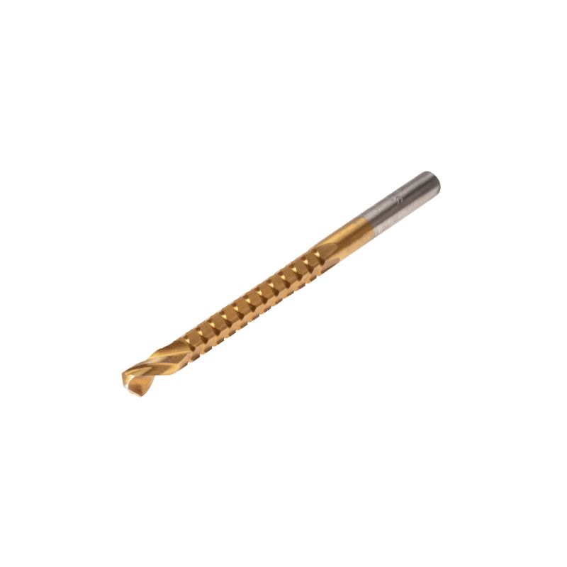 Сверло-фреза по металлу 6мм, HSS, ТИТАН, цилиндрический хвостовик (1 шт/уп) KRANZ KR-91-0583