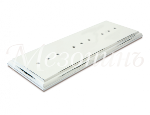 Подложка трехместная "Престиж", цвет - белый прованс, ТМ "МезонинЪ" GE70718-37 GE70718-37