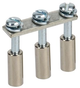 Перемычка в сборе для колодки клеммной CTS 10мм2 3PIN IEK YCT10-00-K03-010-A-3P