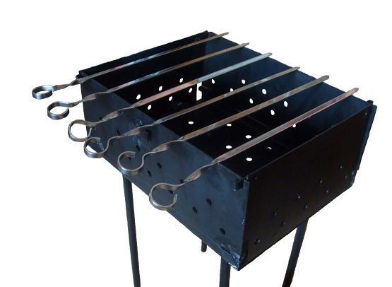 Мангал складной в комплекте с 6-ю шам. ОШ.244.000 ОШ.244.000