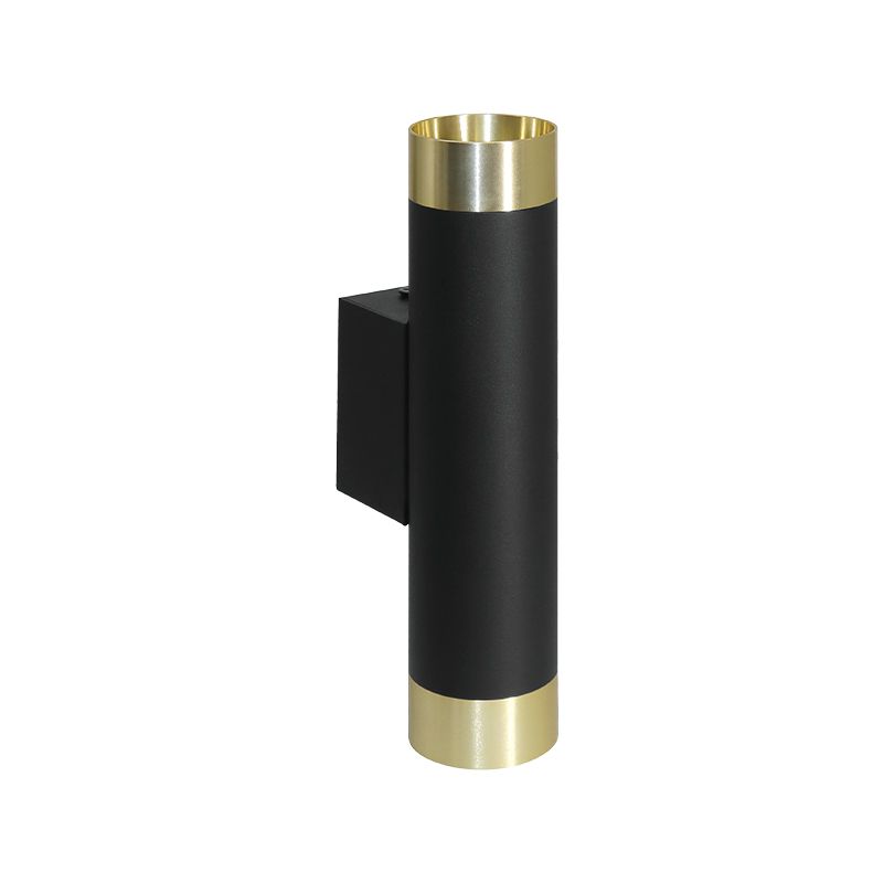 Настенный светильник WOLTA WSL-MR11/W15BG Petite под лампу MR11 с цоколем GU10 IP20 Чёрный с золотом φ40*180*65mm