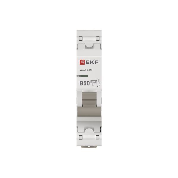 Авт. выкл. 1P 50А (В) 4,5kA ВА 47-63N EKF PROxima - Фото 4