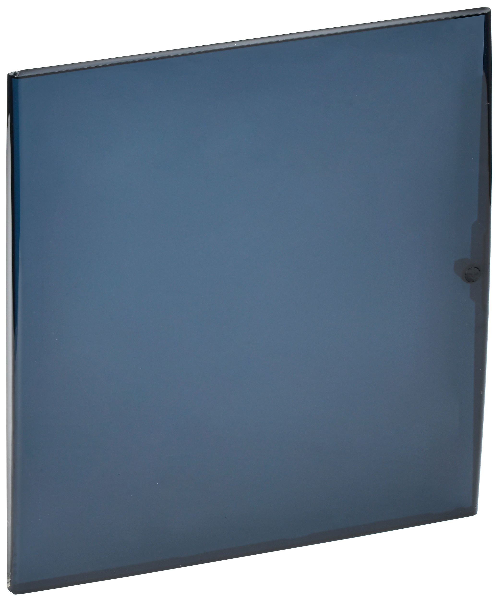 TEKFOR Дверца для корпуса пластикового ЩРН(В)-П-54 IP41 черная прозрачная IEK TF-KP12D-DV-54-K02