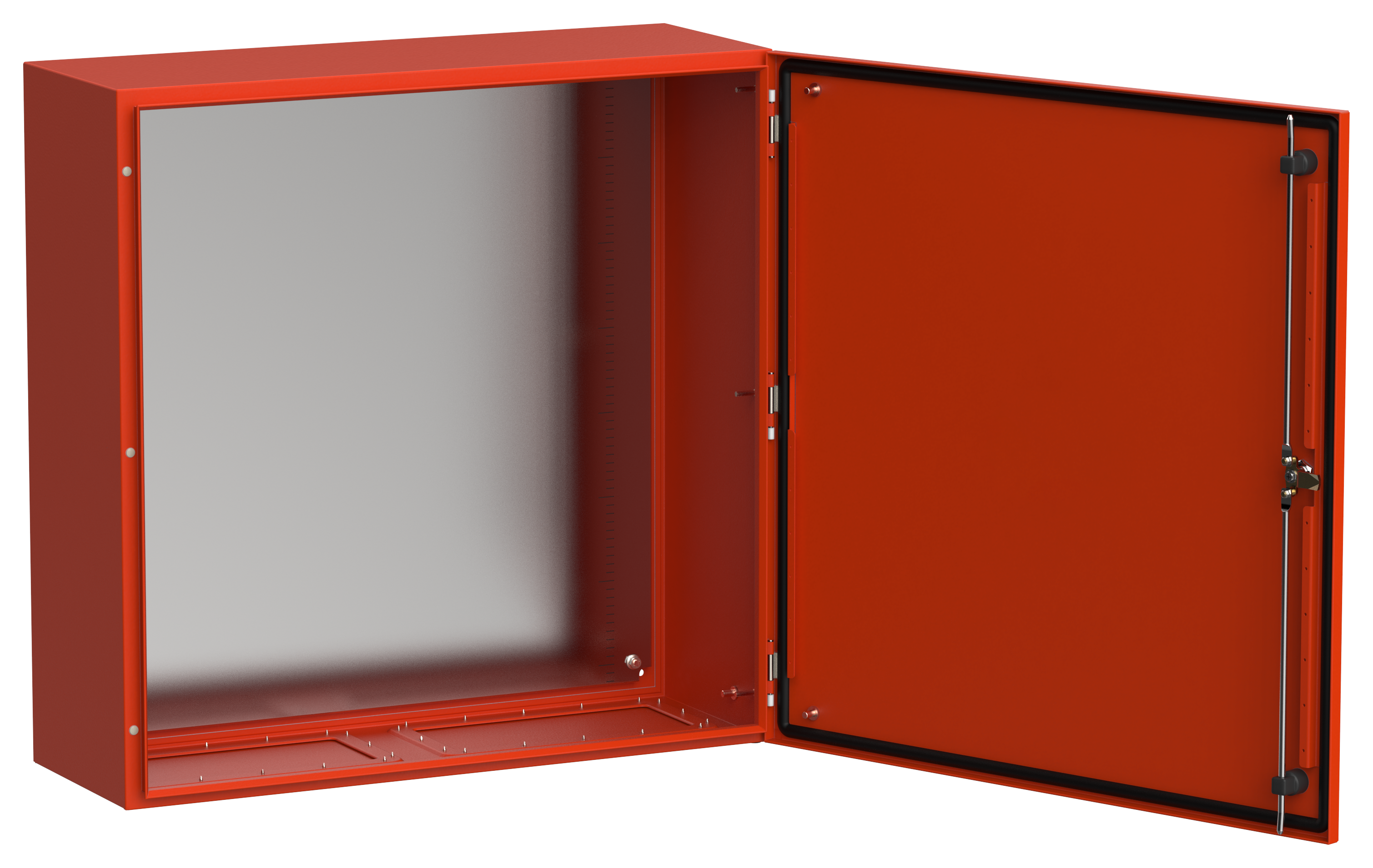 TITAN 5 Корпус металлический ЩМП-80.80.30 УХЛ1 IP66 RAL3020 красный IEK TI5-13-N-080-080-030-66