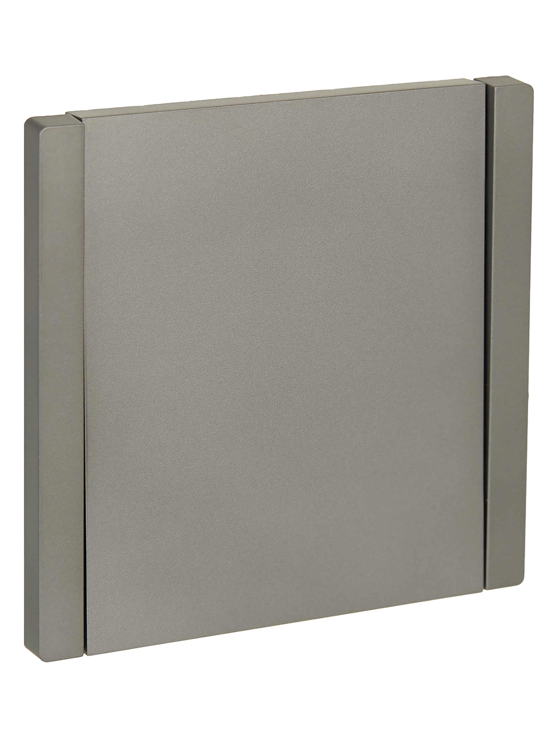 FORTE&PIANO Выключатель 1-клавишный 10А FP501 сталь IEK FP-V10-0-10-1-K46