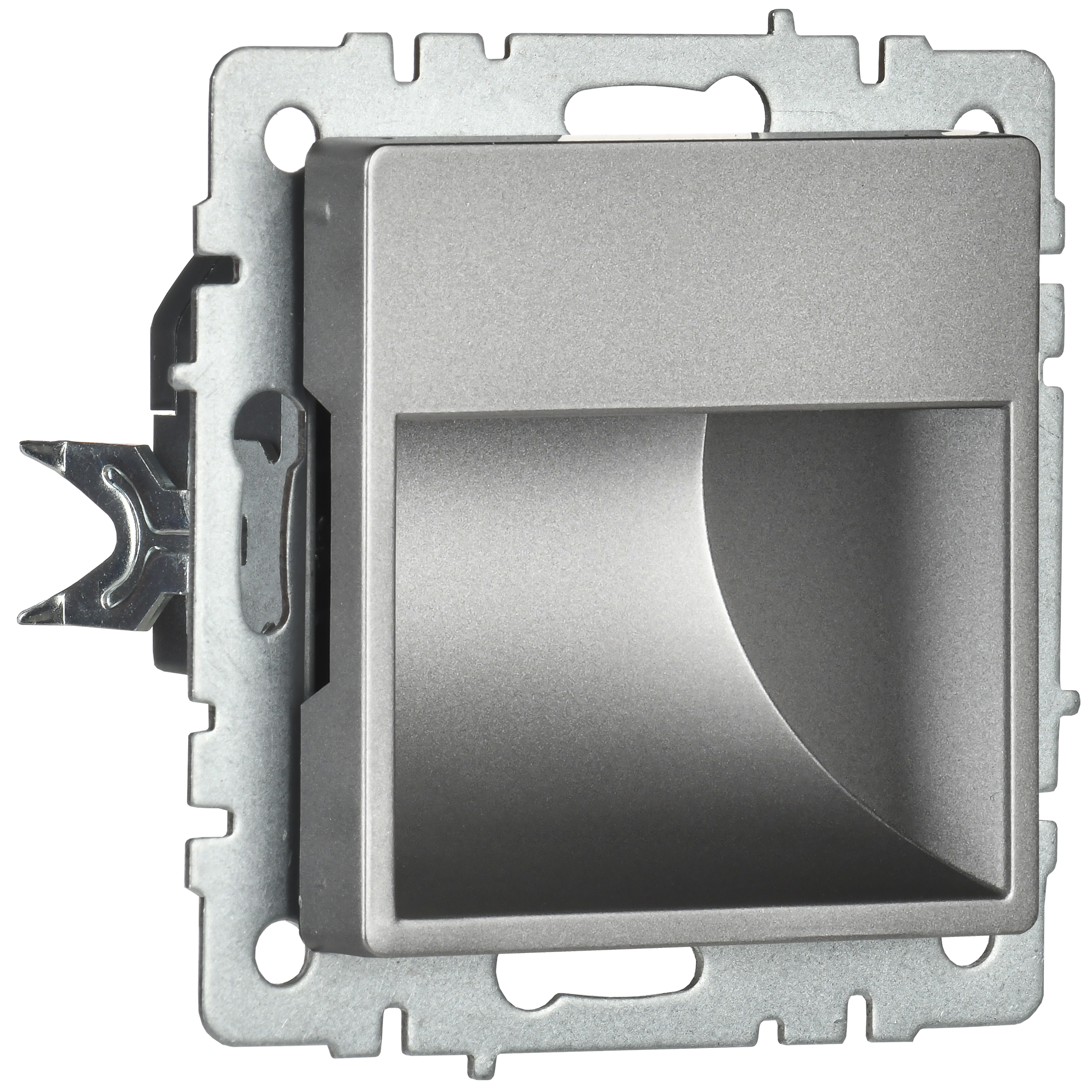 BRITE Подсветка светодиодная встраиваемая ПЛ20-БрС сталь IEK - Фото 7