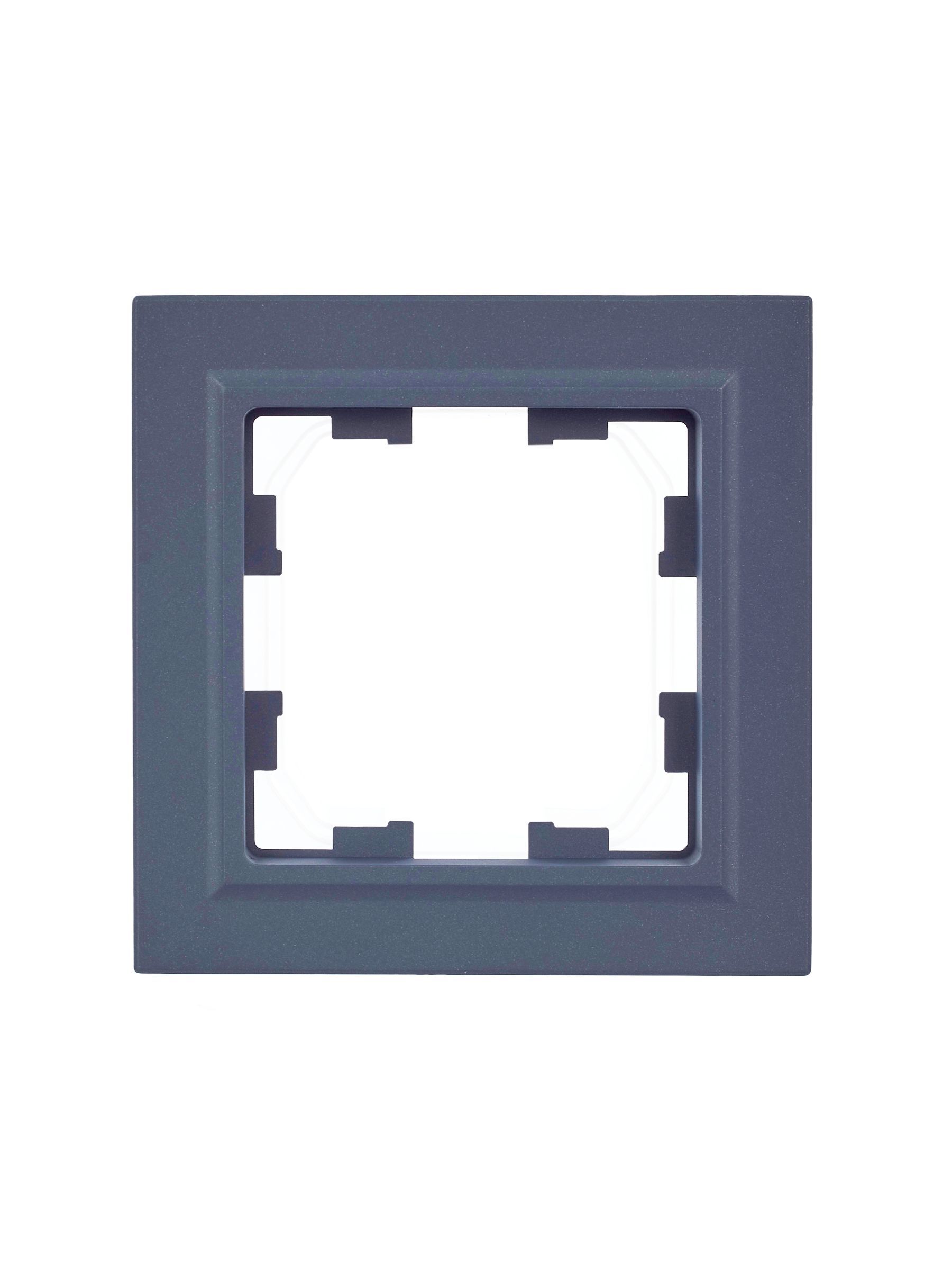 BRITE Рамка 1-местная IP44 РУ-1-БрМ-44 маренго IEK - Фото 5