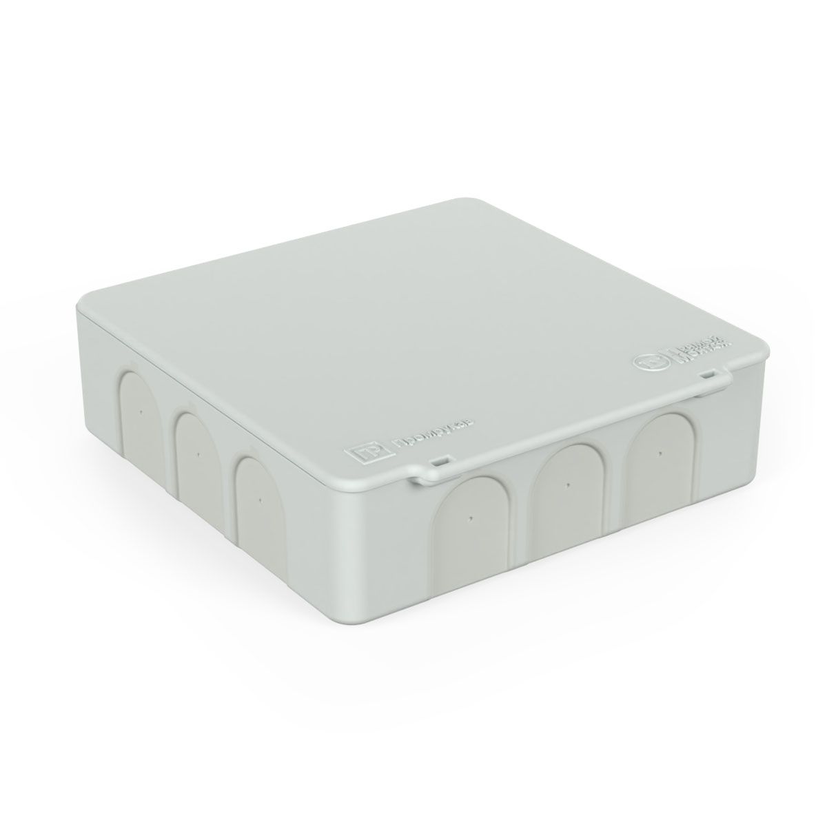 Коробка для прямого монтажа о/п 100х100х30 IP55 безгалогенная (HF) (48 шт/уп) 60-0302 Промрукав 60-0302