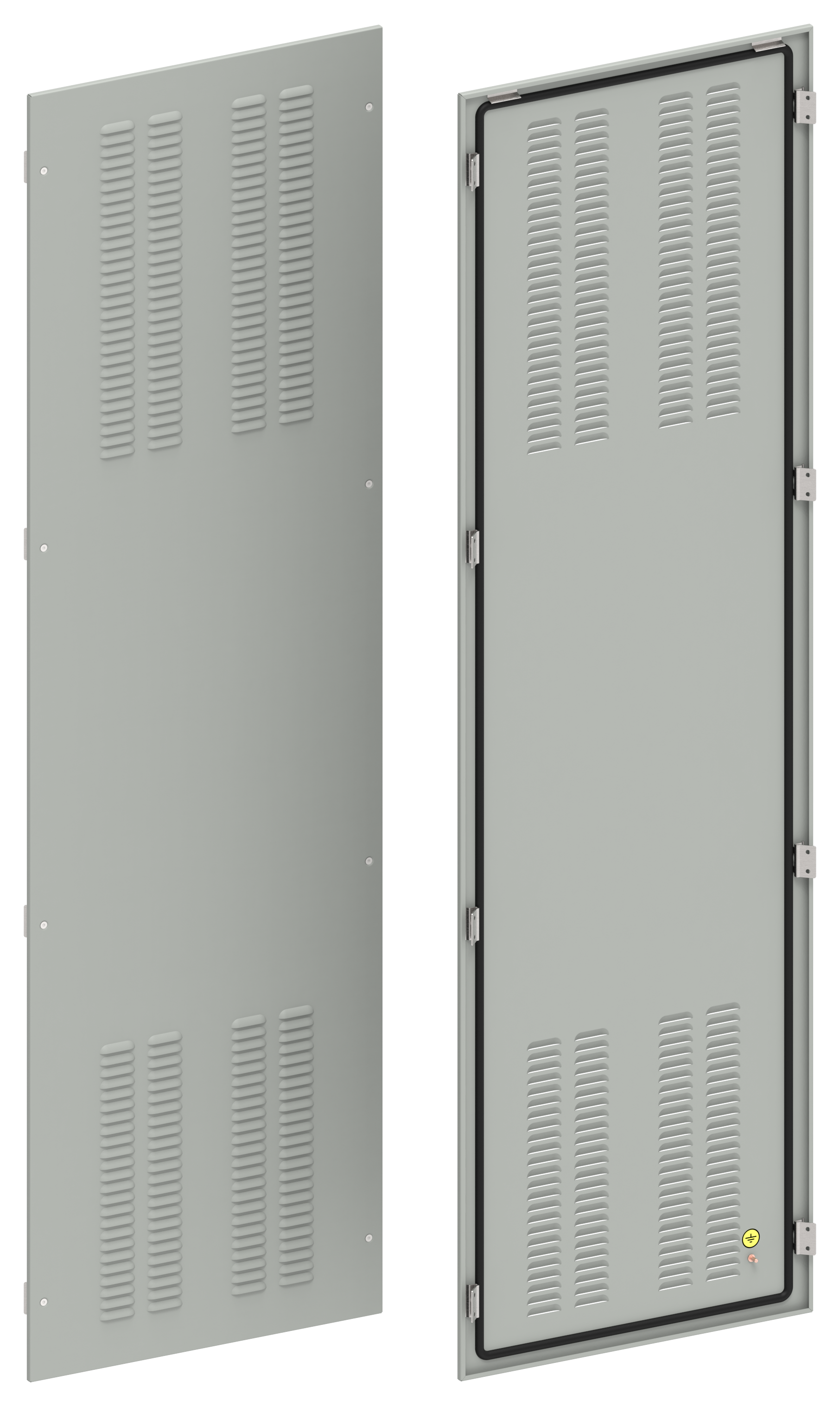 FORMAT Панель задняя вентилируемая 2000х600мм IEK FO-00-PBV-200-060