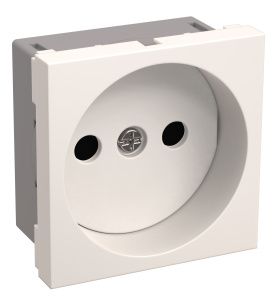 РКС-20-20-П-К Розетка без з/к 2к (на 2 модуля) ПРАЙМЕР белая IEK CKK-40D-RSB2-K01-K