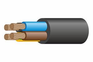 Кабель КГтп 3х2,5+1х1,5 черн (100м) Автопровод А02004