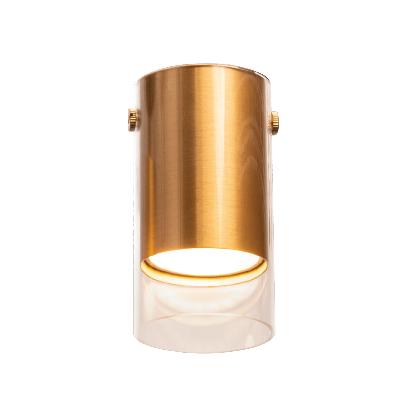 Накладной светильник WOLTA WSL-GU10/07G IP20 под лампу GU10 Золото ORO D57x110 1/100 - Фото 4