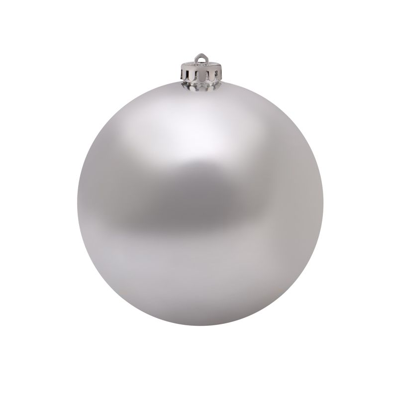 Елочная фигура Шар 15 см, цвет серебряный глянцевый 502-025