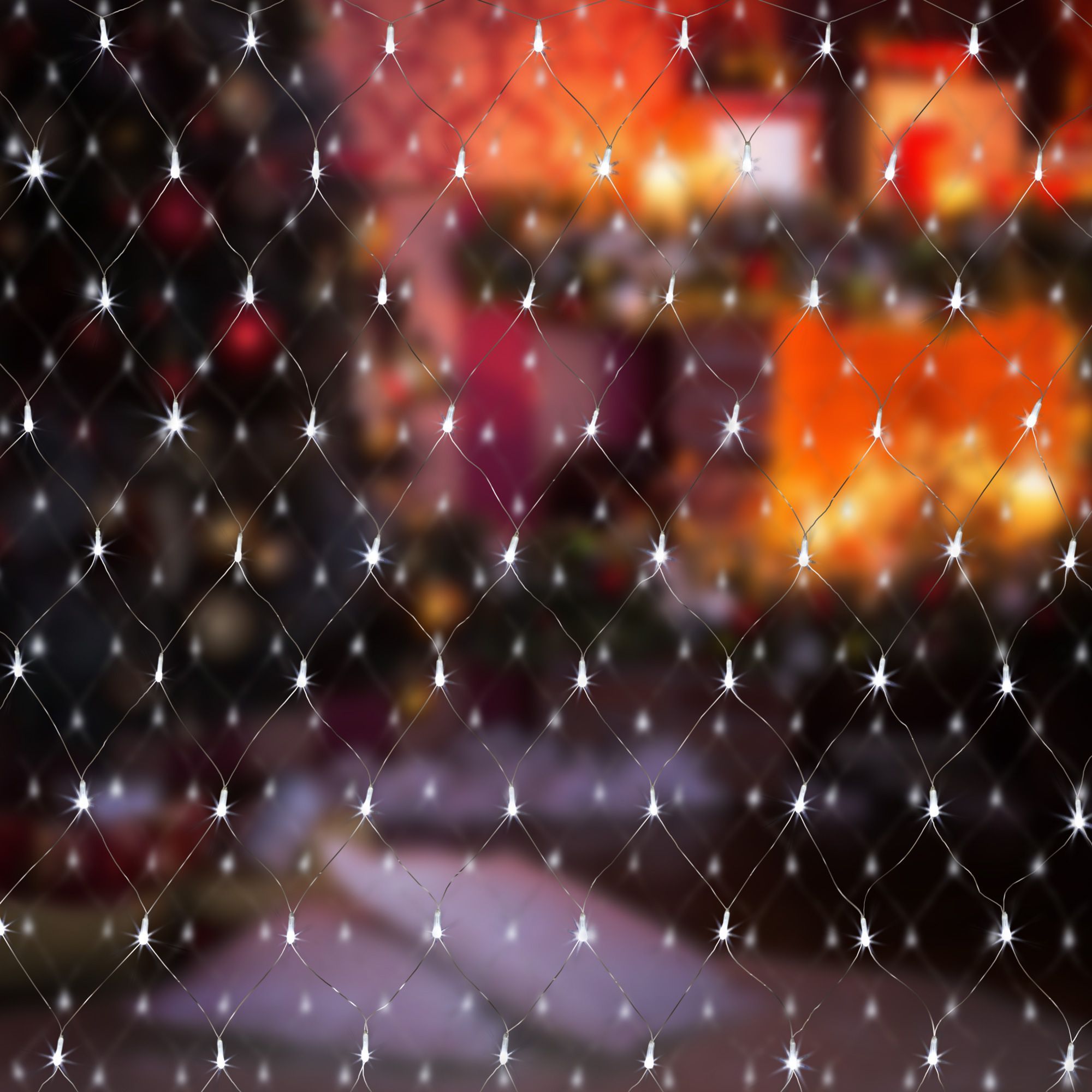 Праздничная гирлянда сеть белый 1,5*1,5м IP20 300-001 Elektrostandard Eurosvet a044090